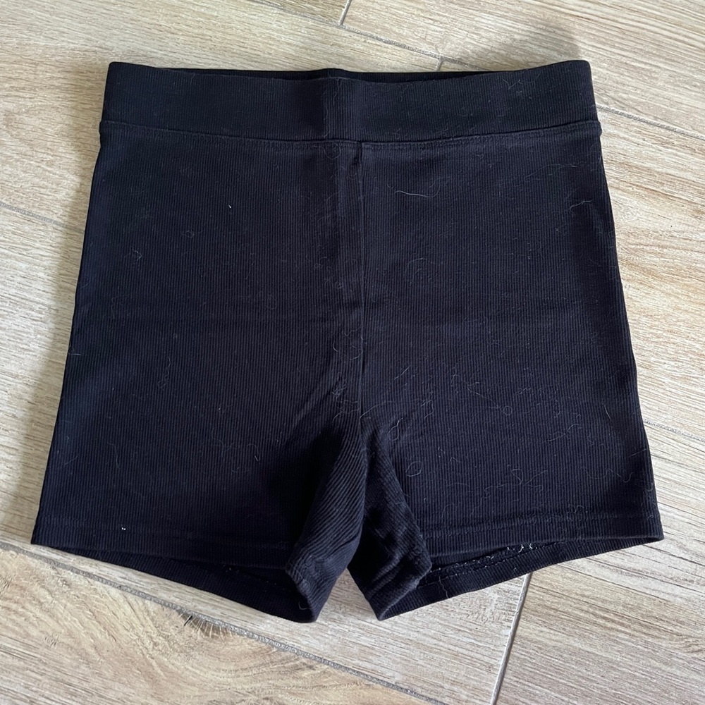 TALENTLESS RIBBED BIKE SHORTS